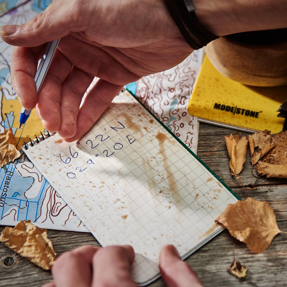 MODESTONE | 96x148 mm Notepad | 50 blad/ 100 sidor | Tan