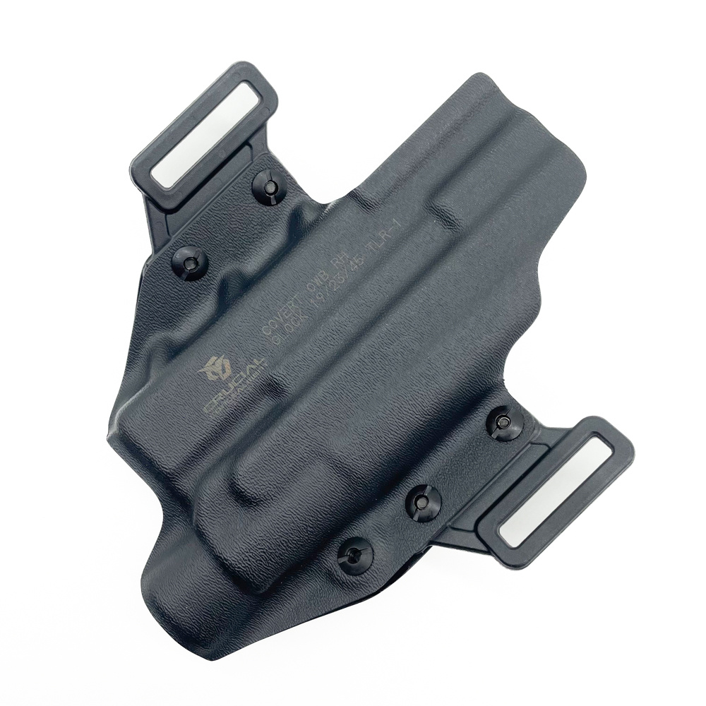 CRUCIAL CONCEALMENT | GLOCK 19/23/45 | TLR-1 | OWB | BLACK 
