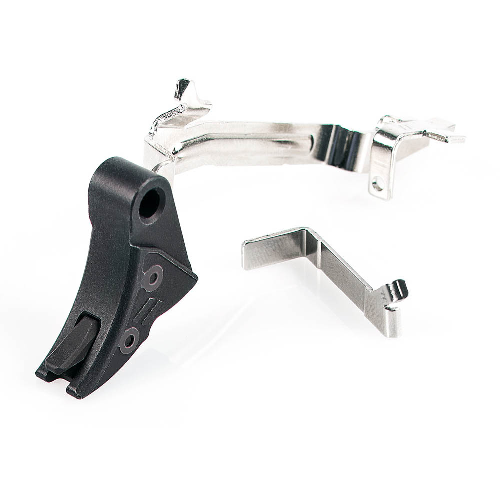 ZEV Technologies | ZEV PRO Trigger Curved Face Upgrade Bar Kit Black Trigger w Black Safety - Small
