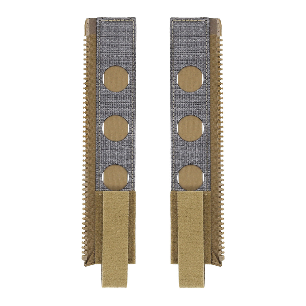 FERRO CONCEPTS | BACK PANEL MOLLE ZIPPER KIT | COYOTE BROWN