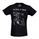 GLOCK | ENGINEERING T-SHIRT | BLACK GLOCK | ENGINEERING T-SHIRT | BLACK
