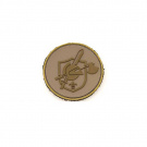 KNIGHT´S | PVC Crest Patch | Desert KNIGHT´S | PVC Crest Patch | Desert