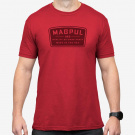 MAGPUL | Go Bang Parts Cotton T-Shirt | RED MAGPUL | Go Bang Parts Cotton T-Shirt | RED