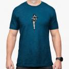 MAGPUL | HULA GIRL CVC T-SHIRT | BLUE STONE HEATHER  MAGPUL | HULA GIRL CVC T-SHIRT | BLUE STONE HEATHER