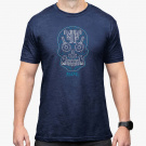 MAGPUL | SUGAR SKULL BLEND T-SHIRT | NAVY HEATHER MAGPUL | SUGAR SKULL BLEND T-SHIRT | NAVY HEATHER