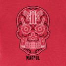 MAGPUL | Women's Sugar Skull Blend T-Shirt | RED HEATHER MAGPUL | Women's Sugar Skull Blend T-Shirt | RED HEATHER