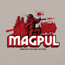 MAGPUL | Nonstop Polymer Action Cotton T-Shirt | SILVER 