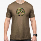 MAGPUL | Woodland Camo Icon Blend T-Shirt | FDE HEATHER MAGPUL | Woodland Camo Icon Blend T-Shirt | FDE HEATHER