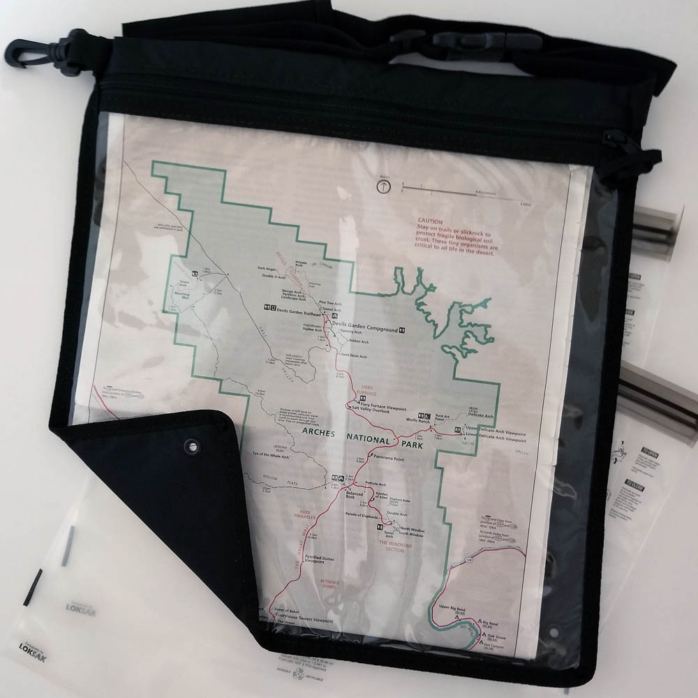 SPLASHSAK | Clear Map Case