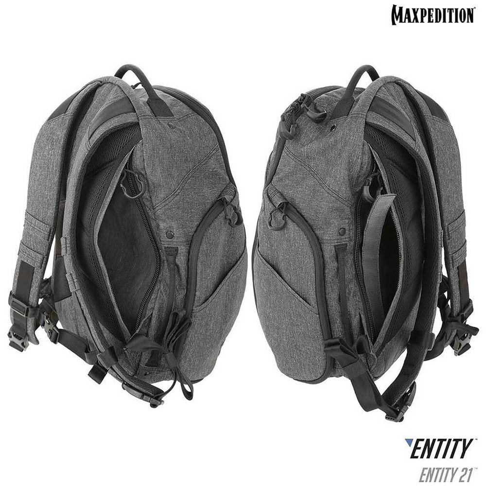 MAXPEDITION | ENTITY 21 CCW-ENABLED EDC BACKPACK 21L | CHARCOAL