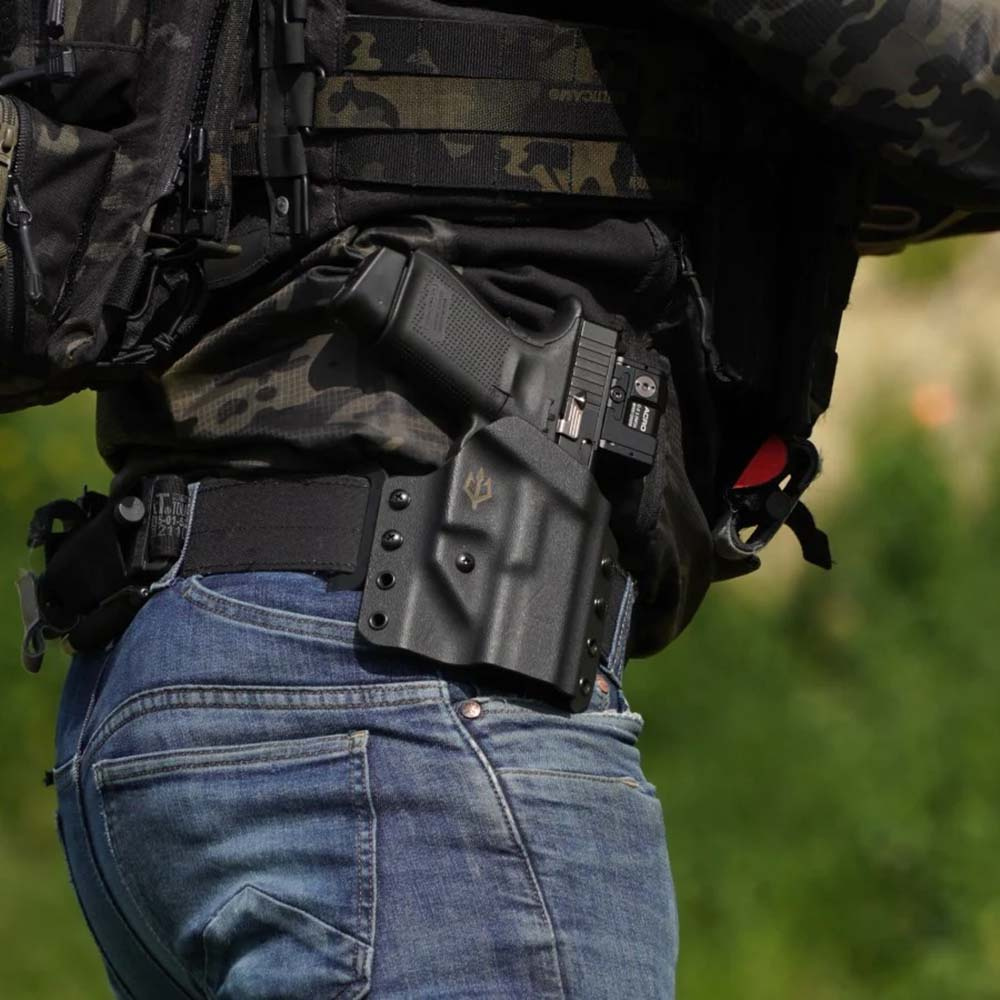 BLACK TRIDENT | RAVEN GLOCK 19 | GEN 5 | RH | BLACK