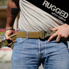 BLACK TRIDENT | RANGE BELT 1.0 BLACK TRIDENT | RANGE BELT 1.0
