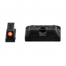 ZEV Technologies | ZEV Glock Combat Night Sight Set, .215 Tri Front w Orange Ring, Standard Rear ZEV Technologies | ZEV Glock Combat Night Sight Set, .215 Tri Front w Orange Ring, Standard Rear