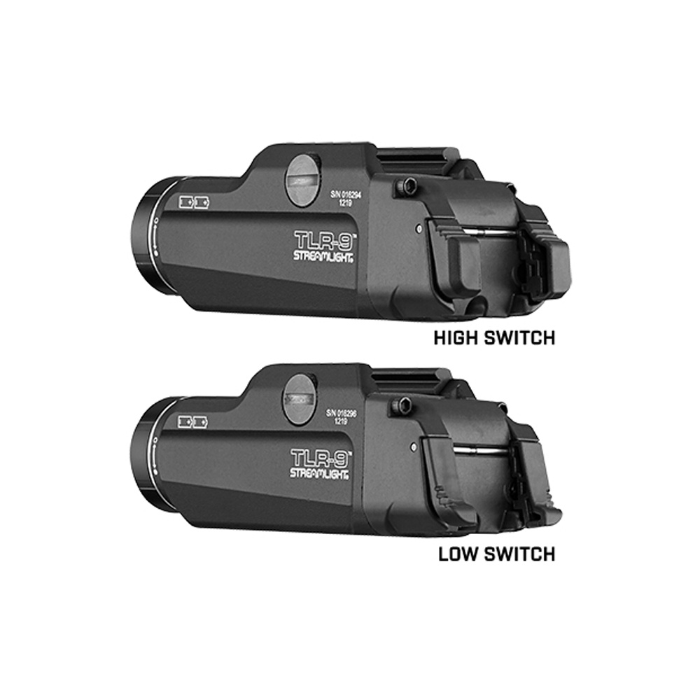 STREAMLIGHT | TLR-9 GUN LIGHT WITH AMBIDEXTROUS REAR SWITCH OPTIONS