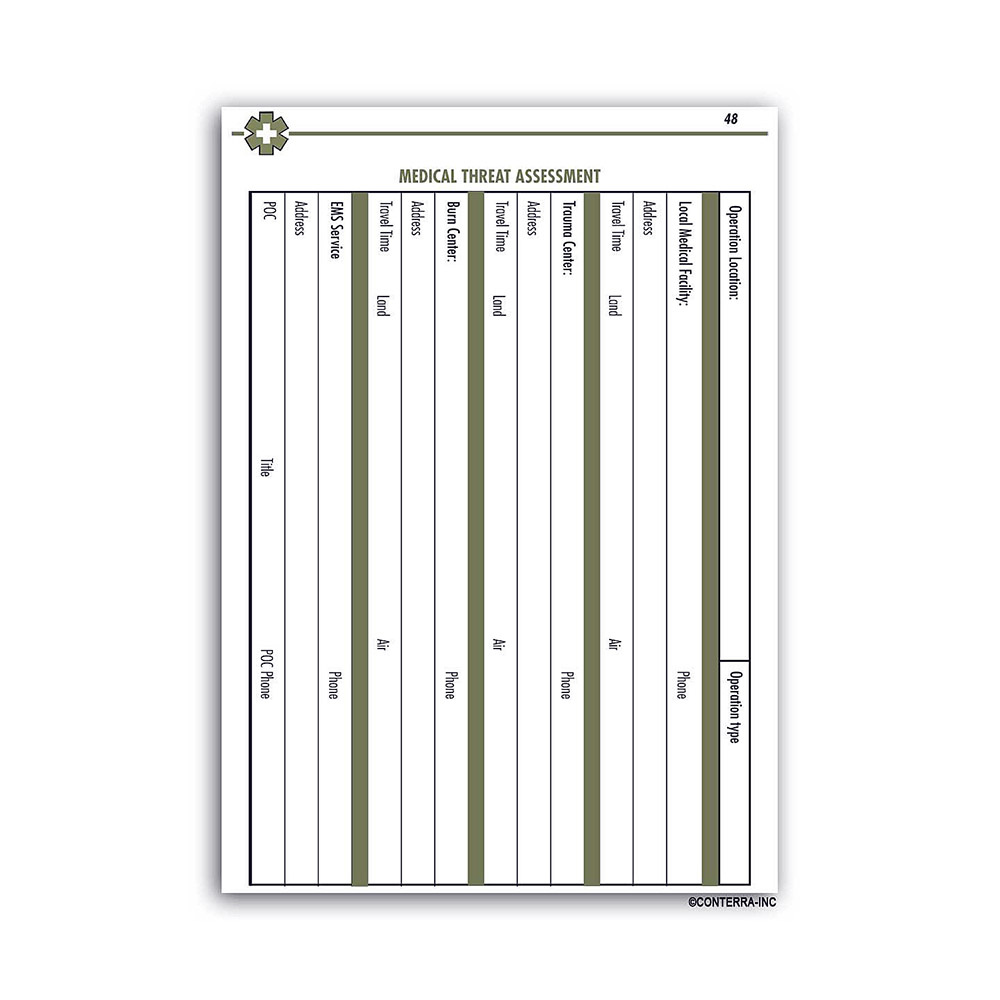 CONTERRA | Tactical Medical Field Guide