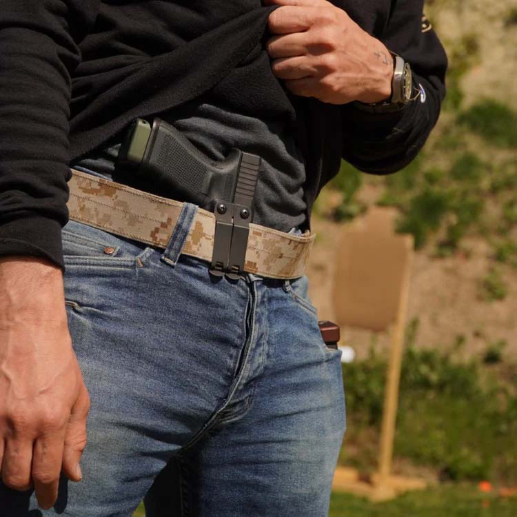 BLACK TRIDENT | VIKING IWB | GLOCK 43 | RH | BLACK