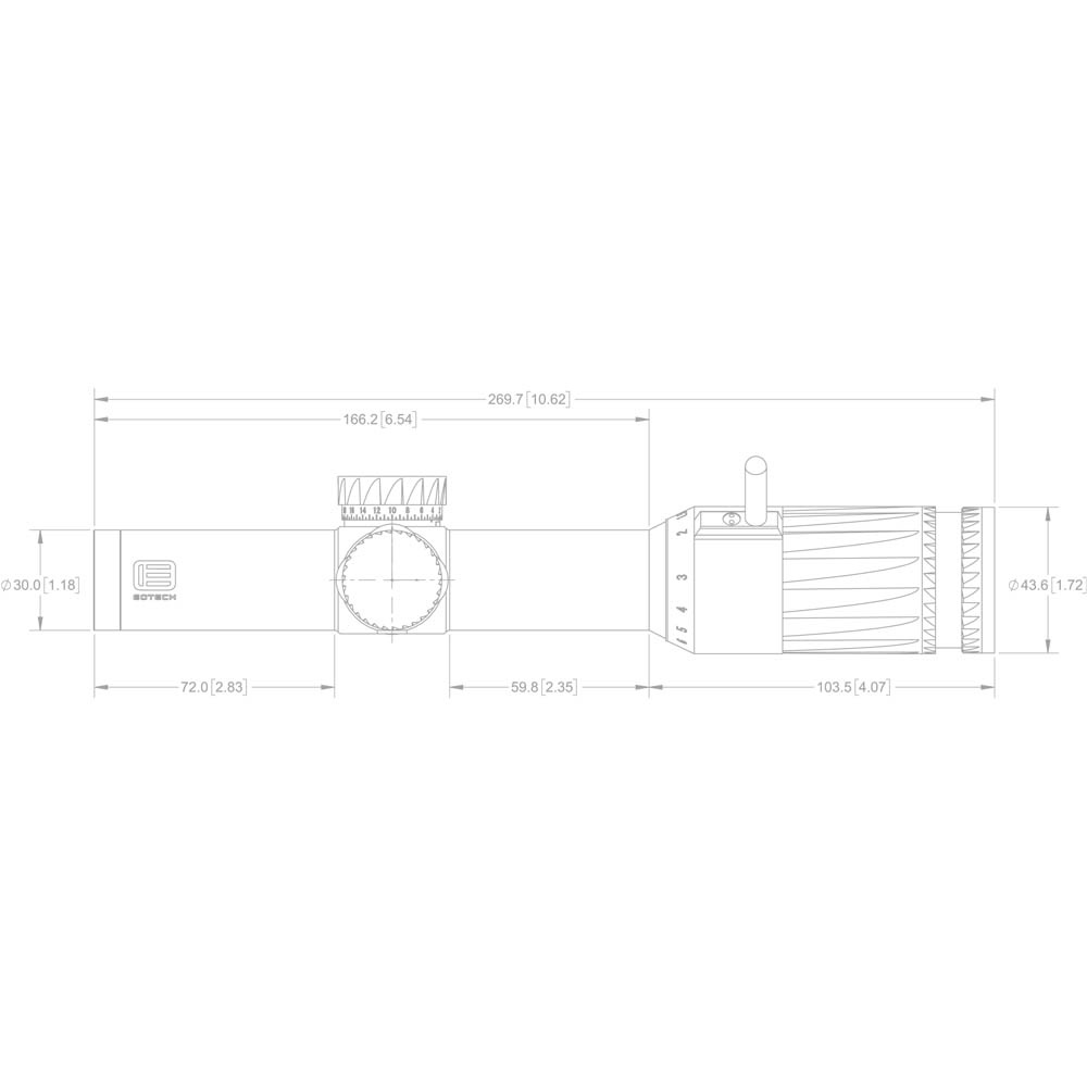 EOTECH | VDU1-6FFSR1 | GREY