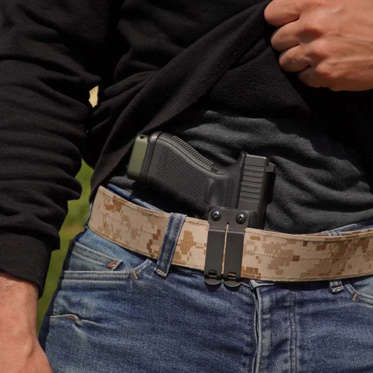 BLACK TRIDENT | VIKING IWB | GLOCK 19 | GEN 5 | RH | BLACK