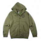 GBRS | INSTRUCTOR ZIP UP HOODIE | OD GREEN GBRS | INSTRUCTOR ZIP UP HOODIE | OD GREEN