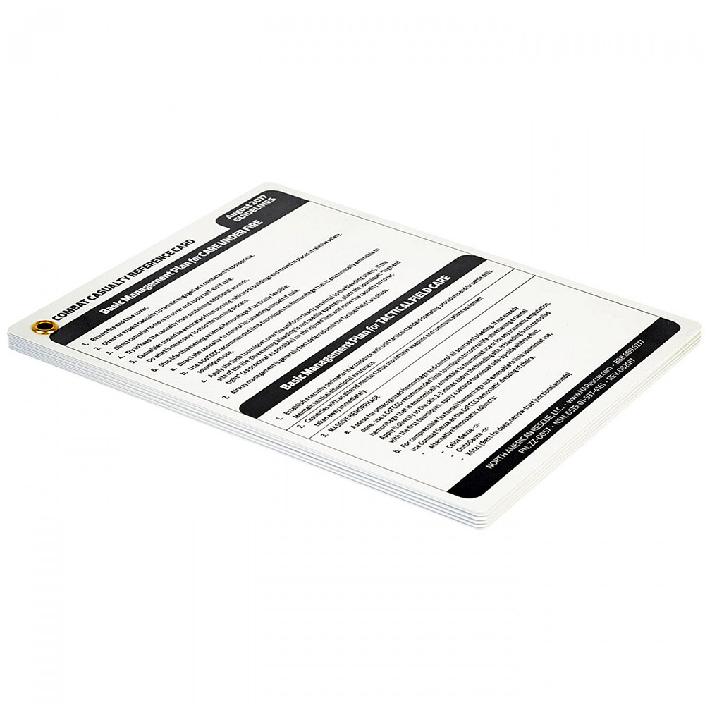 NAR | Combat Casualty Reference Card