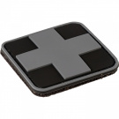 NAR | PVC MEDIC CROSS PATCHES | Grå/Svart NAR | PVC MEDIC CROSS PATCHES | Grå/Svart